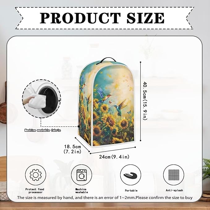 Blender Covers for Kitchen, Stand Mixer or Coffee Maker Appliance Dust Covers - Image 6