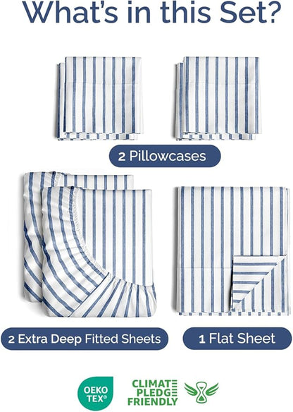 Extra Deep Split King Sheet Set - Image 2