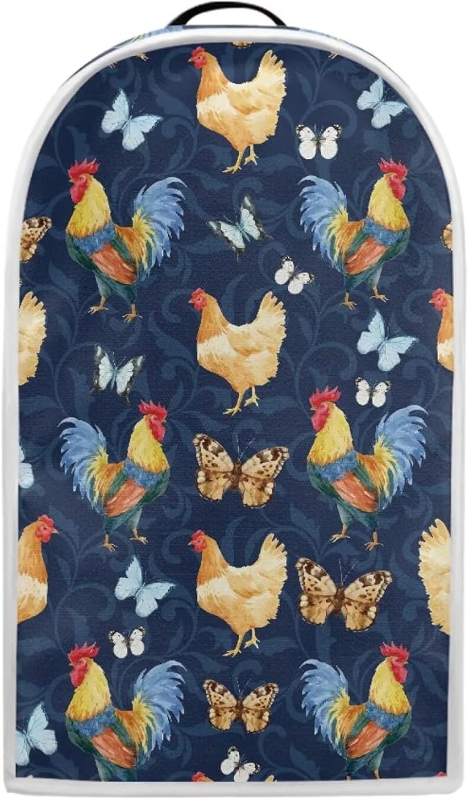 Butterfly Chicken Rooster Blender Dust Cover Stand Mixer Coffee Maker Appliance - Image 2