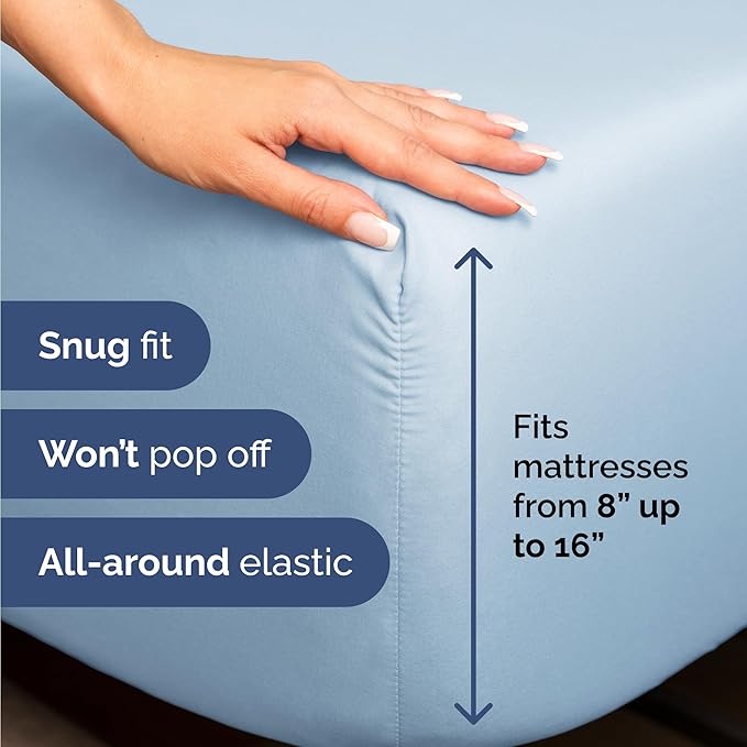 Twin Size 3 Piece Sheet Set - Image 3