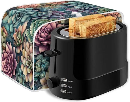 ZFRXIGN Succulent Plants Toaster Covers 4 Slice Wide Slot Dust Cover Case - Image 6