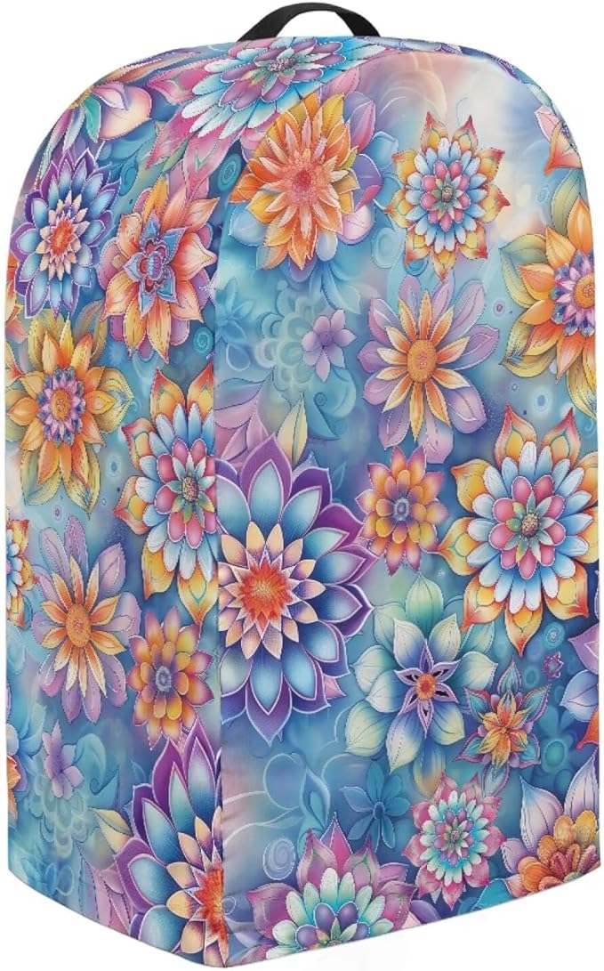 Mandala Flower Blender Dust Cover - Image 4