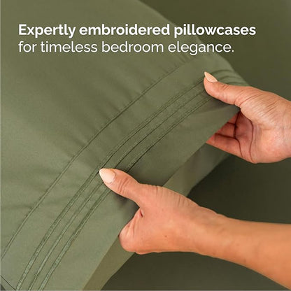 Queen Size 4 Piece Sheet Set - Image 6
