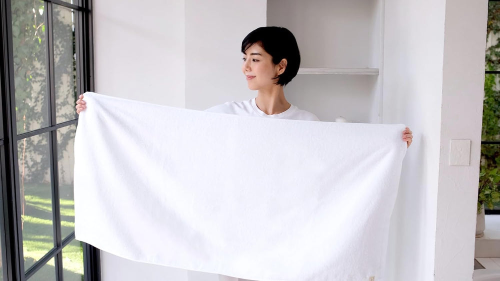 &COTTON Imabari | Luxury Bath Towel – Large Size, Made in Japan, 100%, Im...