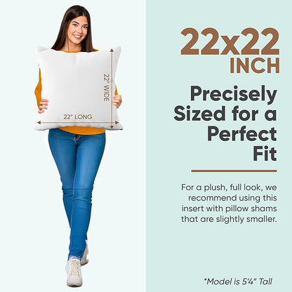 Pillowflex Synthetic Down Pillow Insert - Image 2