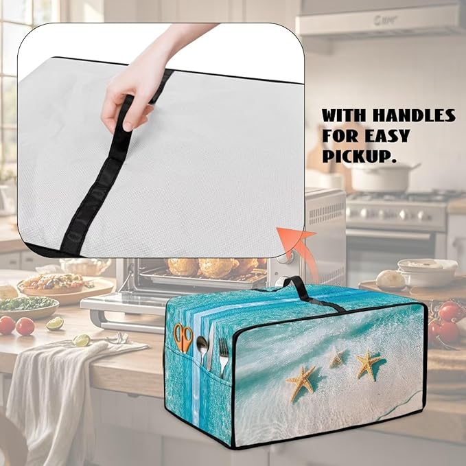 Convection Oven Cover Kitchen Countertop Appliance Covers Washable Convection - Image 4
