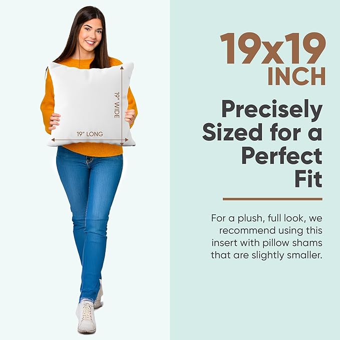 Pillowflex Synthetic Down Alternative Pillow Inserts - Image 2