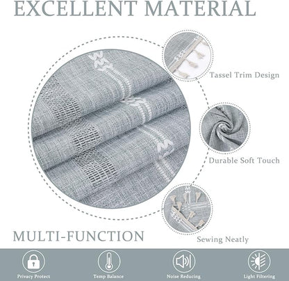 ColorBird Boho Curtains 84 Inches - Image 3