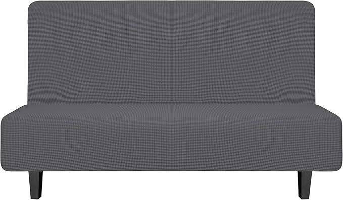Easy-Going Stretch Futon Slipcover Armless Futon Bed Cover Furniture Protector by Easy-Going