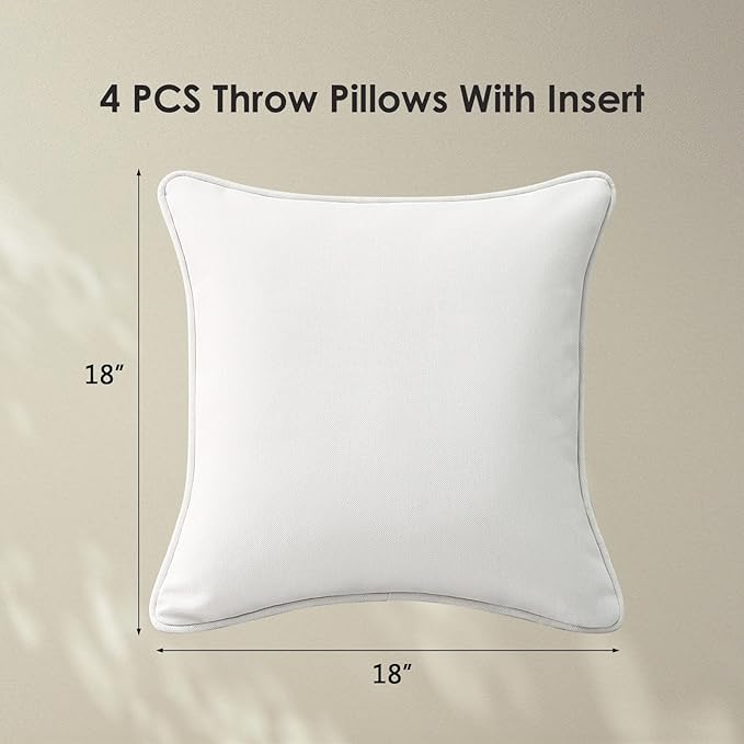 Decorative Outdoor Water Repellent Throw Pillows - Image 7
