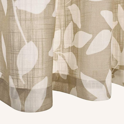 Treatmentex Leaf Semi Sheer Curtains - Image 9