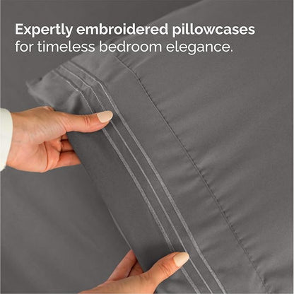 Queen Size 4 Piece Sheet Set - Image 6