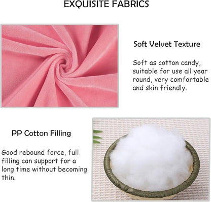 4 Pack Square Seat Cushion Chair Pads - Image 3