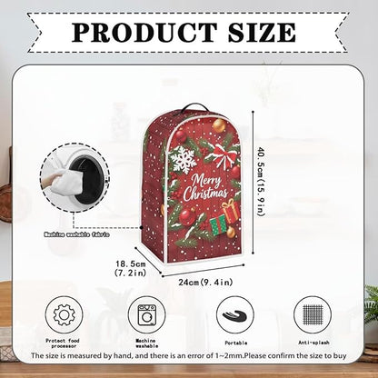 Merry Christmas Blender Cover Dust Cover - Image 5
