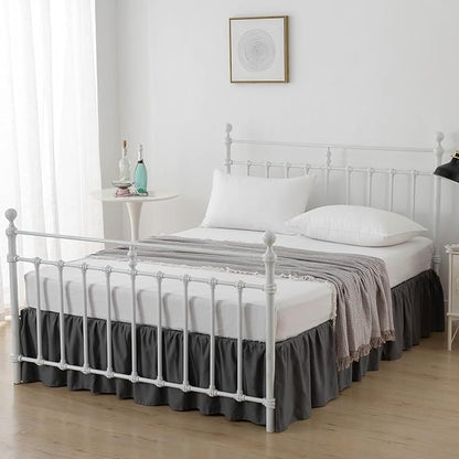 Bed Skirt Twin Size Ruffled Bed Skirt - Image 6
