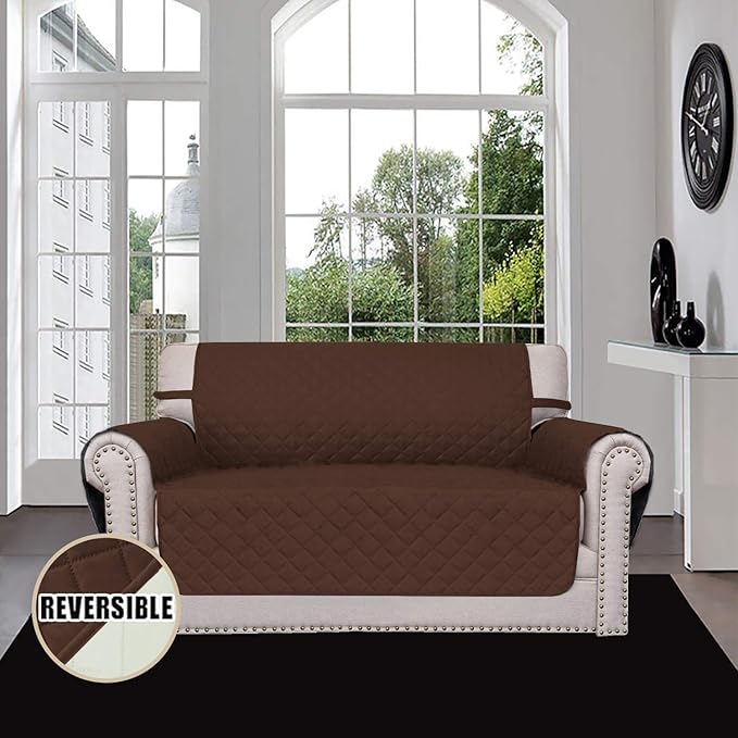 Easy-Going Reversible Loveseat Couch Cover - Image 2