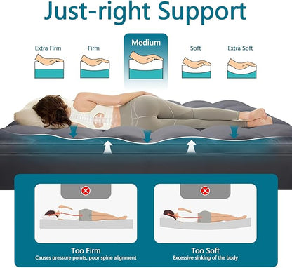 CHOKIT Twin Mattress Topper, Extra Thick Pillow Top Mattress Pad - Image 3