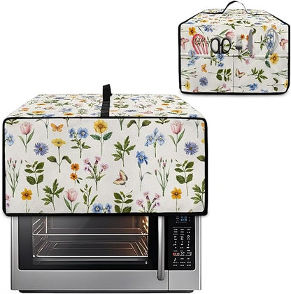 Toaster Oven Dust Cover with Side Pockets, Washable Convection Oven Cover Small - Image 2