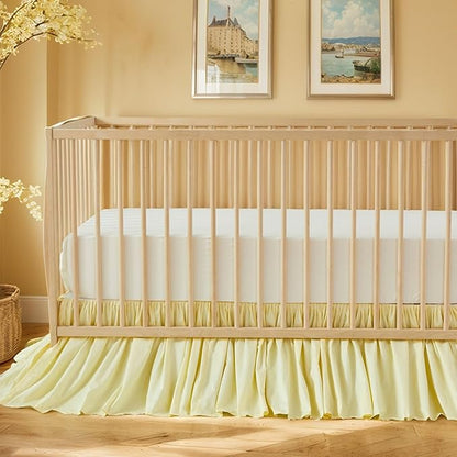 Brandream Gathered Crib Skirt, Baby Boy, Baby Girl, Gender Neutral Crib Skirt - Image 6