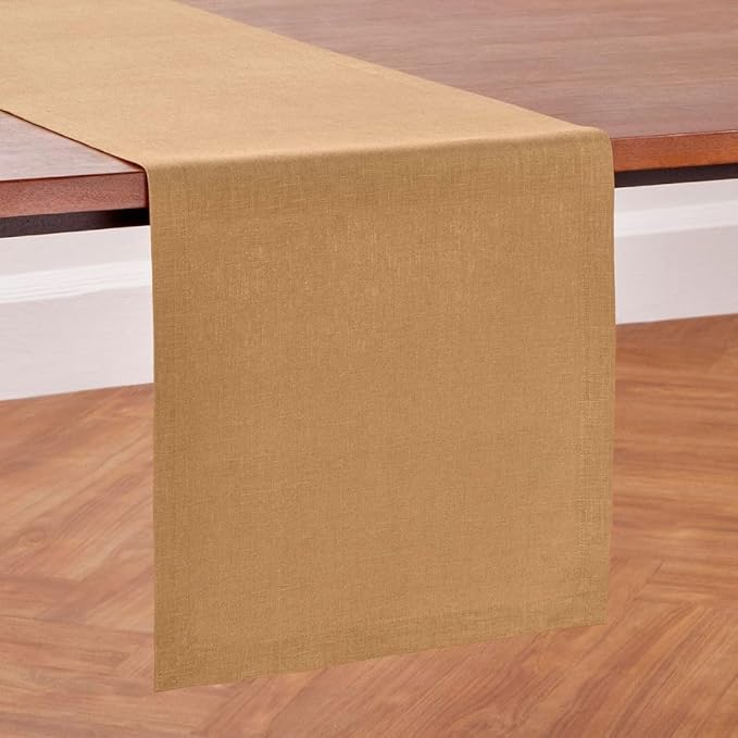 Solino Home Linen Table Runner 36 Inches by SolinoHome