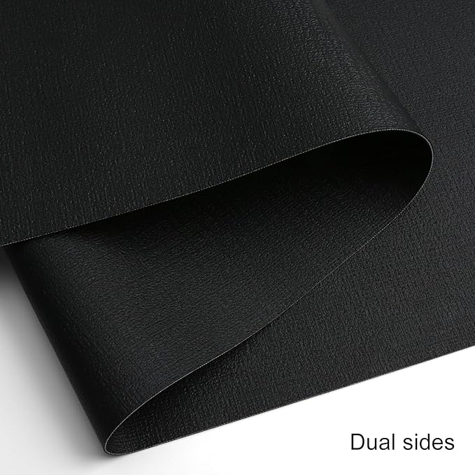 Table Runners 94 Inches Long, Dual-Sided Faux Leather Farmhouse Table Runner - Image 2