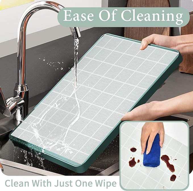 Drawer and Shelf Liner for Kitchen Cabinet: 12 in X 20 Ft Non Slip Waterproof - Image 4