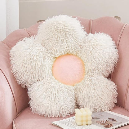 MorroMorn Flower Pillow Shaped Throw Pillows by MorroMorn