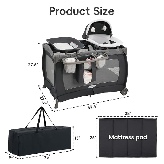 Pamo Babe Playard Portable Playard Foldable Playpen - Image 2