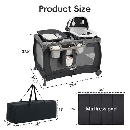 Pamo Babe Playard Portable Playard Foldable Playpen - Image 2