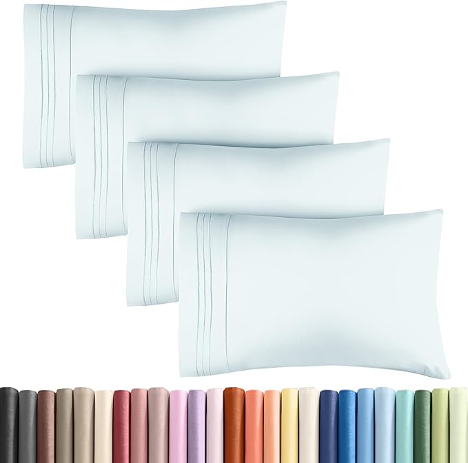 King Pillow Cases Set of 4 by CGKUnlimited