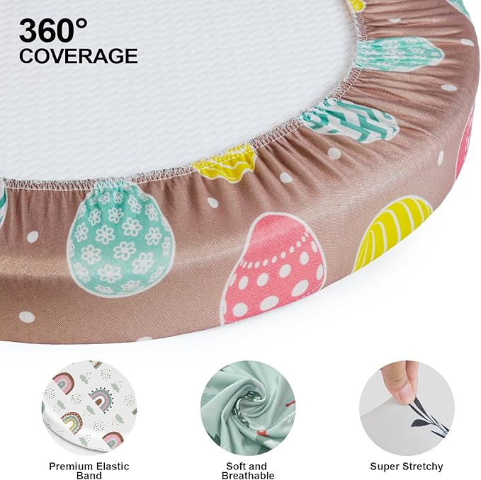 Baby Bassinet Sheets for Baby Boy Girls, Baby Delight, Angelbliss - Image 5