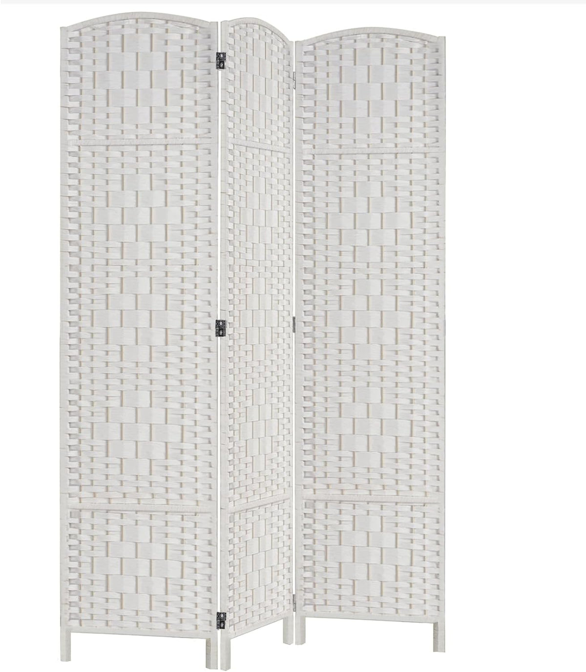 rhf room divider panel,partition room dividers,3panel privacy screen,white, main product view