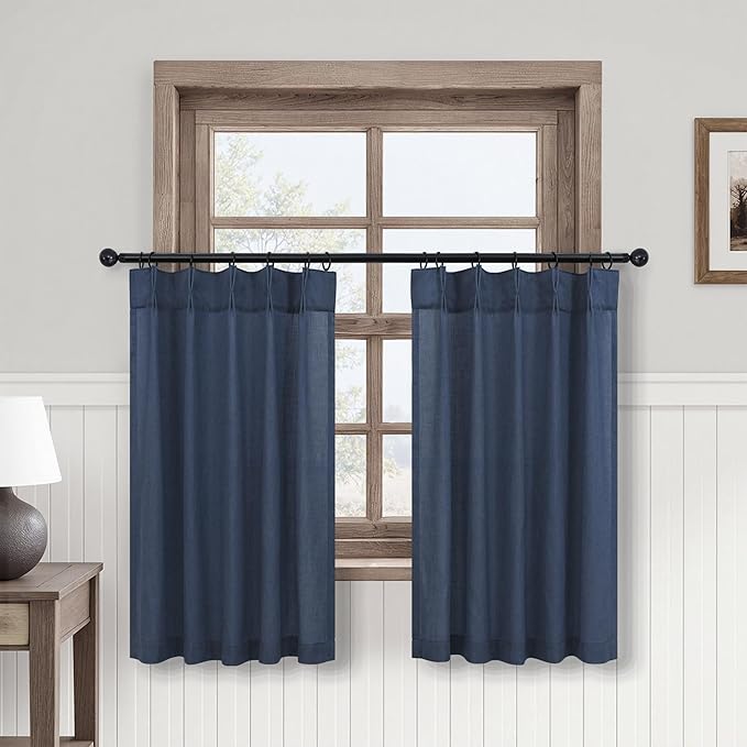 Pinch Pleated Curtains 30 Inch Curtains by DANCURTON