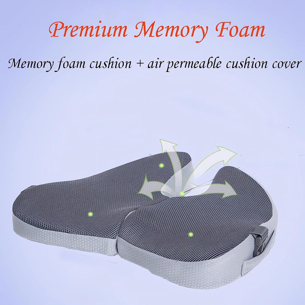 Small Travel Seat Cushion for Airplane,Portable Foldable Seat Cushion,Sciatic...