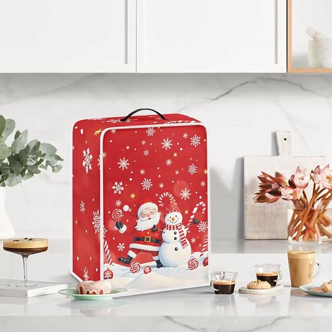 Cute Christmas Coffee Maker Cover - Image 3