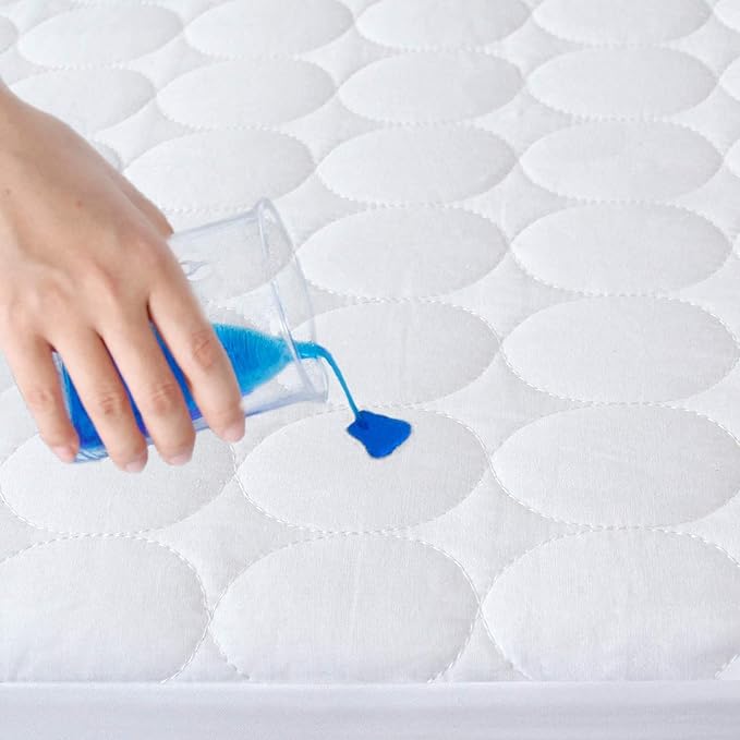 Crib Sheets and Waterproof Crib Mattress Protector 4 Pack Set, Waterproof Crib - Image 4