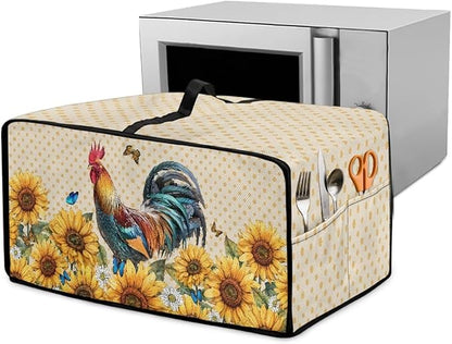 Microwave Oven Dust Cover Waterproof Dustproof Microwave Toaster Oven Cover by HwzdsyxlCreativeHomeDecor