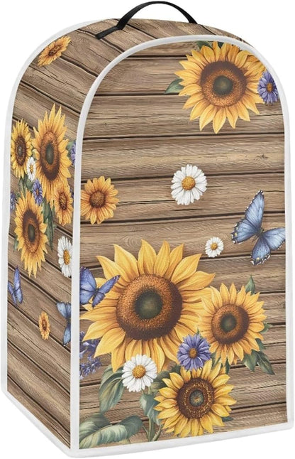 Sunflower Small Blender Covers for Kitchen Counter by YUVAMAGIMO