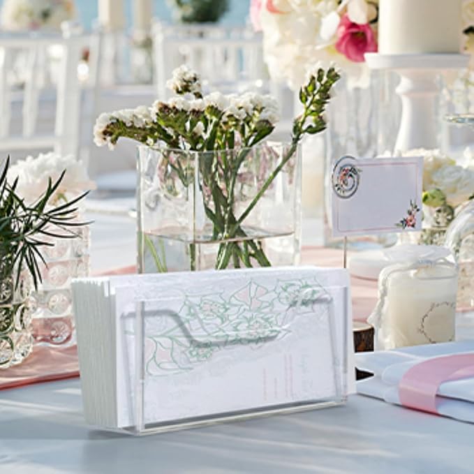 Acrylic Guest Towel Napkin Holder - Image 3