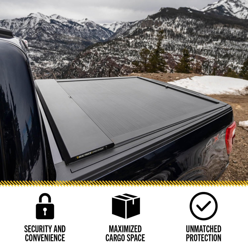 RealTruck Roll-N-Lock A-Series Retractable Truck Bed Tonneau Cover | BT226A |...