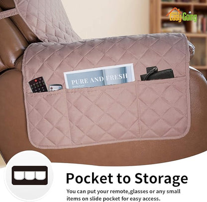 Easy-Going Oversized Recliner Cover Reversible Couch Cover Sofa Cover - Image 3