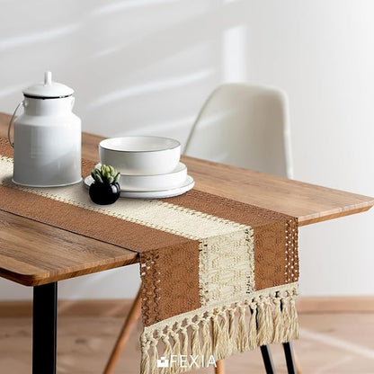 FEXIA Boho Table Runner for Home Decor - Image 5