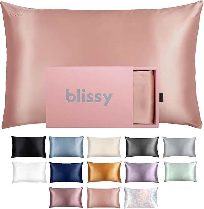 Blissy Silk Pillowcase by Blissy