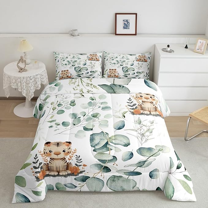 Erosebridal Kids Cute Animal Queen Size Comforter Set - Image 2