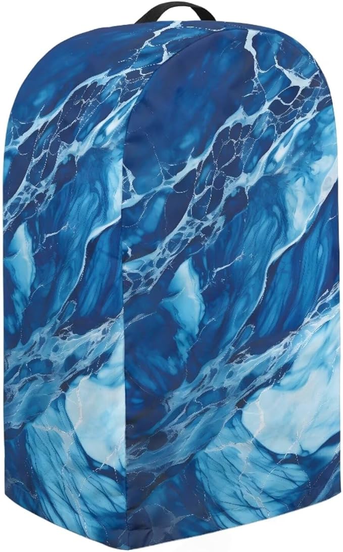 Marble Print Blender Dust Cover, Stand Mixer or Coffee Maker Appliance Covers - Image 4