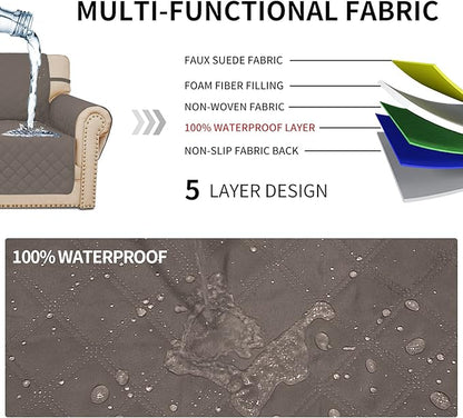 Easy-Going Sofa Slipcover Waterproof Sofa Cover Couch Cover - Image 3