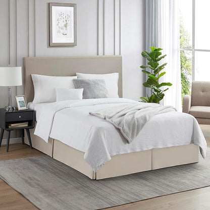 Nestl Silver Bed Skirt Queen Size - Image 4