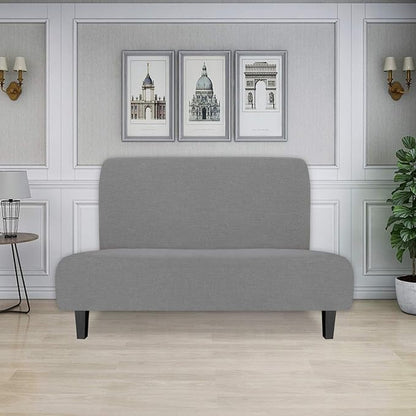 Easy-Going Stretch Futon Slipcover Armless Futon Bed Cover Furniture Protector - Image 2