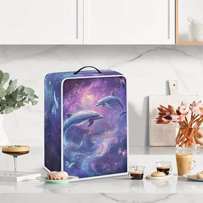 Mumeson Galaxy Dolphin Coffee Maker Cover, Blender Dust Cover Juice Machine - Image 3