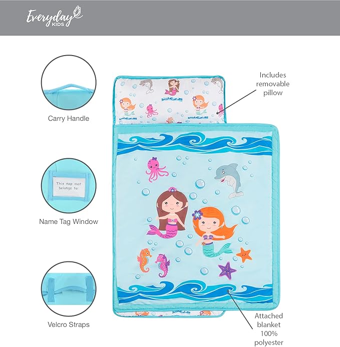 EVERYDAY KIDS Toddler Nap Mat - Image 7